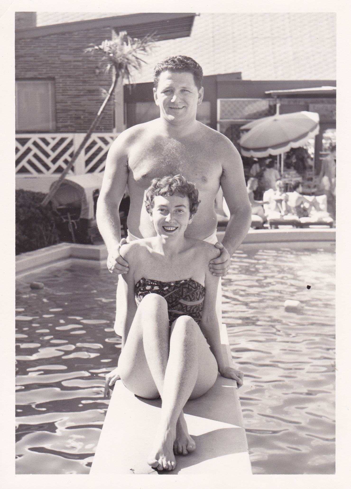 Helen on her Honeymoon 1960 Miami