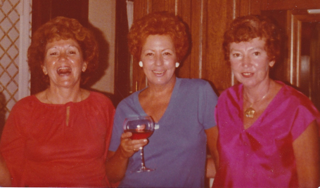 Helen's sister Inez, friend Pat Smith from California and Helen